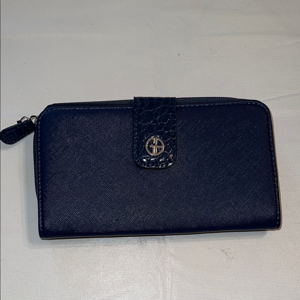 Giani Bernini Navy Blue Wallet